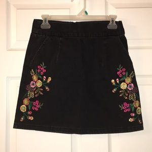 TopShop Floral Skirt